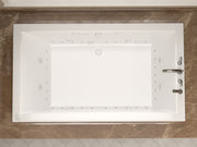 Atlantis Whirlpool 4272VNCDL Venetian 42 x 72 Rectangular Air & Whirlpool Jetted Bathtub with Reversible Drain - view 4