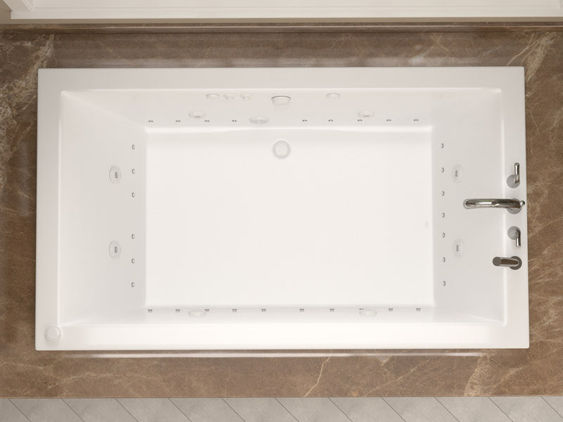 Atlantis Whirlpool 4272VNCDL Venetian 42 x 72 Rectangular Air & Whirlpool Jetted Bathtub with Reversible Drain - view 4