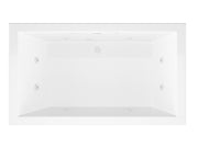 Atlantis Whirlpool 4272VNCWL Venetian 42 x 72 Rectangular Whirlpool Jetted Bathtub with Reversible Drain - view 3