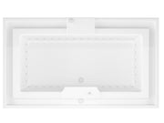 Atlantis Whirlpool 4678IAR Opal Series 78 in. x 46 in. Rectangular Air Bathtub with Center drain and Aromatherapy Bubbles in Glossy Smooth White - view 3