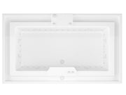 Atlantis Whirlpool 4678IDR Infinity 46 x 78 Rectangular Whirlpool and Air Bathtub with Center drain and VS Jets and Aroma in Glossy White - view 3