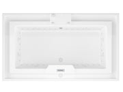 Atlantis Whirlpool 4678IDRX Infinity 46 x 78 Rectangular Air and Whirlpool Jetted Bathtub in White with Center Drain - view 3