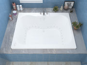 Atlantis Whirlpool 4860NAL Neptune 48 x 60 Rectangular Air Jetted Bathtub - view 5