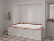 Atlantis Whirlpool 4872CAR Charleston 48 in. x 72 in. Rectangular Air Bathtub with Right Side Drain and Aromatherapy in Glossy Smooth White - view 6