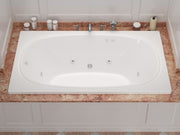 Atlantis Whirlpool 4872CWL Charleston 48 x 72 Rectangular Whirlpool Jetted Bathtub - view 5