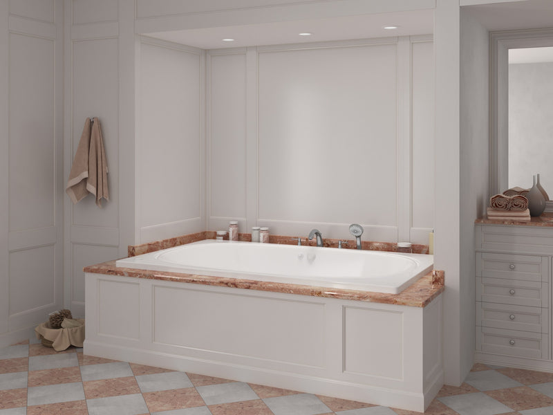 Atlantis Whirlpool 4878CAR Charleston 48 x 78 Rectangular Air Jetted Bathtub - view 6
