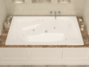 Atlantis Whirlpool 5472CDR Caresse 54 x 72 Rectangular Air & Whirlpool Jetted Bathtub - view 5