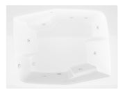 Atlantis Whirlpool 5472CWL Caresse 54 x 72 Rectangular Whirlpool Jetted Bathtub - view 3