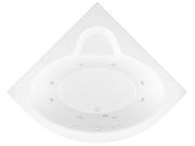 Atlantis Whirlpool 6060AWL Alexandria 60 x 60 Corner Whirlpool Jetted Bathtub - view 3