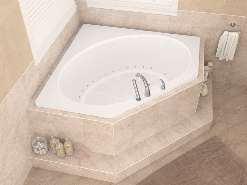 Atlantis Whirlpool 6060EAL Eclipse 60 x 60 Corner Air Jetted Bathtub - view 6