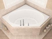 Atlantis Whirlpool 6060EAR Eclipse 60 x 60 Corner Air Jetted Bathtub - view 5