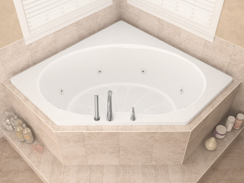 Atlantis Whirlpool 6060EWR Eclipse 60 x 60 Corner Whirlpool Jetted Bathtub - view 5