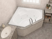 Atlantis Whirlpool 6060SWR Sublime 60 x 60 Corner Whirlpool Jetted Bathtub - view 6