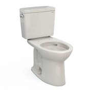 TOTO CST776CSG#12 Drake Two-Piece Elongated 1.6 GPF TORNADO FLUSH Toilet with CEFIONTECT, Sedona Beige