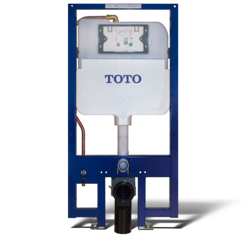 TOTO WT173M DUOFIT In-Wall Dual Flush 1.28 and 0.9 GPF Tank System, Copper Supply Line