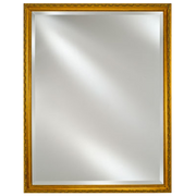 Afina EC10-2430 Estate Transitional 24" W x 30" H Wood Framed Bevel Wall Mirror