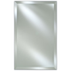 Afina SD1626RBSXFB Basix 16" W x 26" H Frameless Bevel Mirror Recessed Medicine Cabinet