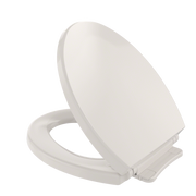 TOTO SS113#12 SoftClose Slow Close Round Toilet Seat and Lid, Sedona Beige