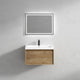 Moreno Bath MIA30 Floating Bathroom Vanity Set With Single Sink Acrylic Top