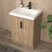 Moreno Bath BELLA-24 Bella 24" Freestanding Bathroom Vanity with Sink Top - view 5