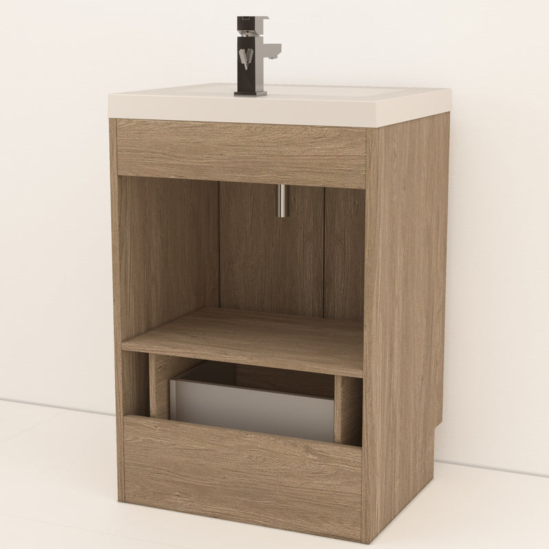 Moreno Bath BELLA-24 Bella 24" Freestanding Bathroom Vanity with Sink Top - view 9