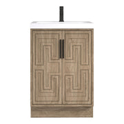 Moreno Bath BELLA-24 Bella 24" Freestanding Bathroom Vanity with Sink Top - view 10