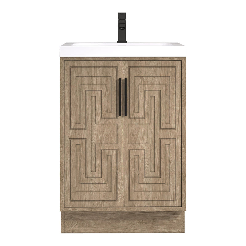 Moreno Bath BELLA-24 Bella 24" Freestanding Bathroom Vanity with Sink Top - view 10