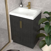 Moreno Bath BELLA-24 Bella 24" Freestanding Bathroom Vanity with Sink Top - view 7