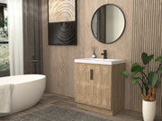 Moreno Bath BELLA-30 Bella 30" Freestanding Bathroom Vanity with Sink Top - view 3