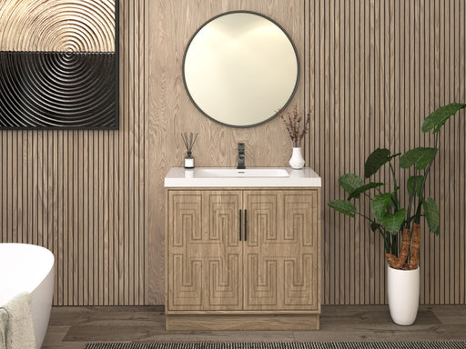 Moreno Bath BELLA-36 Bella 36" Freestanding Bathroom Vanity with Sink Top