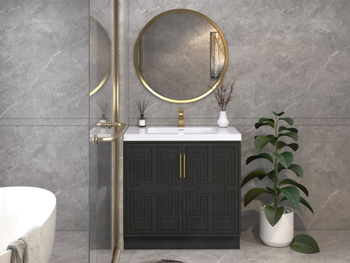 Moreno Bath BELLA-36 Bella 36" Freestanding Bathroom Vanity with Sink Top - view 2