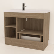Moreno Bath BELLA-42L Bella 42" Freestanding Bathroom Vanity with Sink Top | Left Side Drawers - view 7