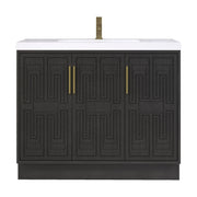 Moreno Bath BELLA-42L Bella 42" Freestanding Bathroom Vanity with Sink Top | Left Side Drawers - view 9