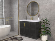 Moreno Bath BELLA-42L Bella 42" Freestanding Bathroom Vanity with Sink Top | Left Side Drawers - view 4