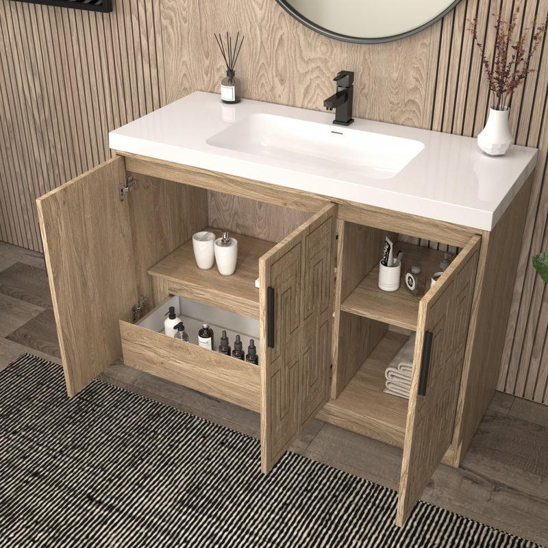 Moreno Bath BELLA-48 Bella 48" Freestanding Bathroom Vanity with Sink Top - view 7