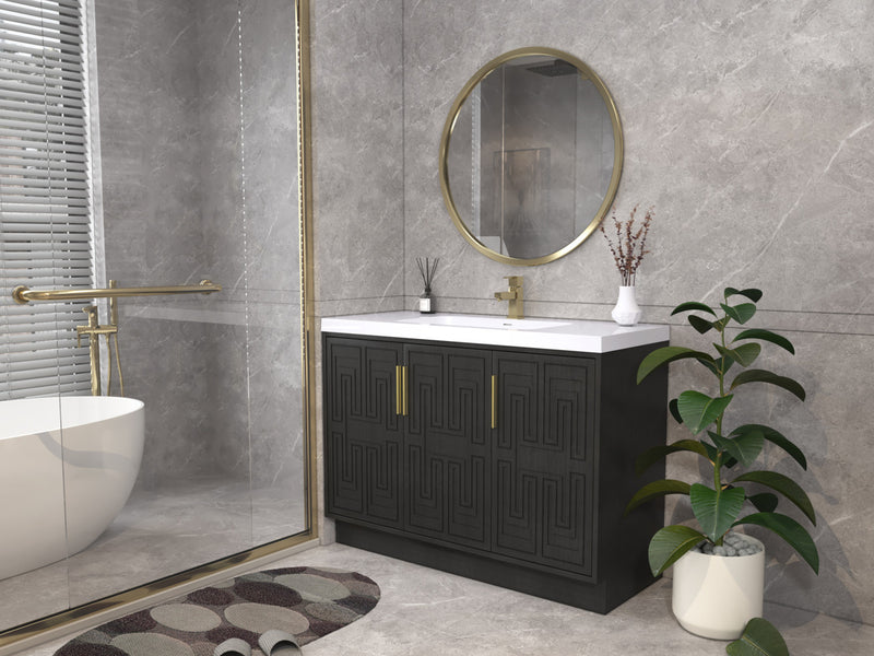 Moreno Bath BELLA-48 Bella 48" Freestanding Bathroom Vanity with Sink Top - view 4