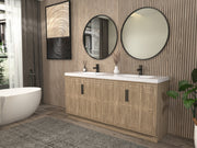 Moreno Bath BELLA-72D Bella 72" Freestanding Bathroom Vanity with Double Sink Top - view 4
