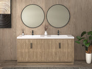 Moreno Bath BELLA-72D Bella 72" Freestanding Bathroom Vanity with Double Sink Top - view 2