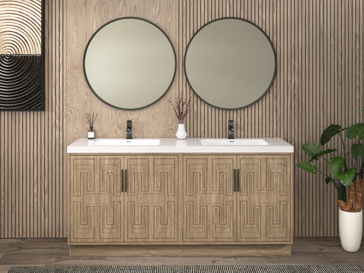 Moreno Bath BELLA-72D Bella 72" Freestanding Bathroom Vanity with Double Sink Top - view 2