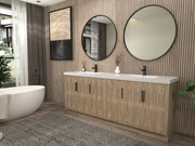 Moreno Bath BELLA-84D Bella 84" Freestanding Bathroom Vanity with Double Sink Top - view 3