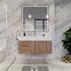 Moreno Bath BETHANY42-L Bethany 42'' Floating Art Deco Bathroom Vanity Set (Left Side Drawers)