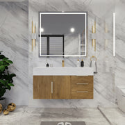 Moreno Bath BETHANY42-R Bethany 42'' Floating Art Deco Bathroom Vanity Set with Reinforced Acrylic Sink Top (Right Side Drawers) - view 13