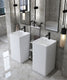 Moreno Bath EP05SINK Better Vanity E-P05 White Pedestal Sink