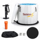 K-Plunge Arctic Fox 1-Person Inflatable Cold Plunge and Hot Tub in Gray