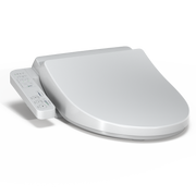 TOTO SW3004#01 WASHLET A2 Electronic Bidet Toilet Seat with Heated Seat and SoftClose Lid, Elongated, Cotton White