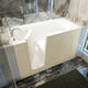 Meditub A3060WILBS Walk-In 30 x 59 Left Drain Biscuit Soaking Walk-In Bathtub