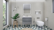Moreno Bath MOB30 Bohemia Lina 30" Floating Bathroom Vanity with Reinforced Acrylic Sink Top - view 7
