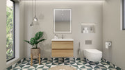 Moreno Bath MOB30 Bohemia Lina 30" Floating Bathroom Vanity with Reinforced Acrylic Sink Top - view 2
