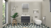 Moreno Bath MOB30 Bohemia Lina 30" Floating Bathroom Vanity with Reinforced Acrylic Sink Top - view 8