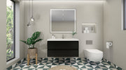 Moreno Bath MOB42 Bohemia Lina 42" Floating Bathroom Vanity with Reinforced Acrylic Sink Top - view 3